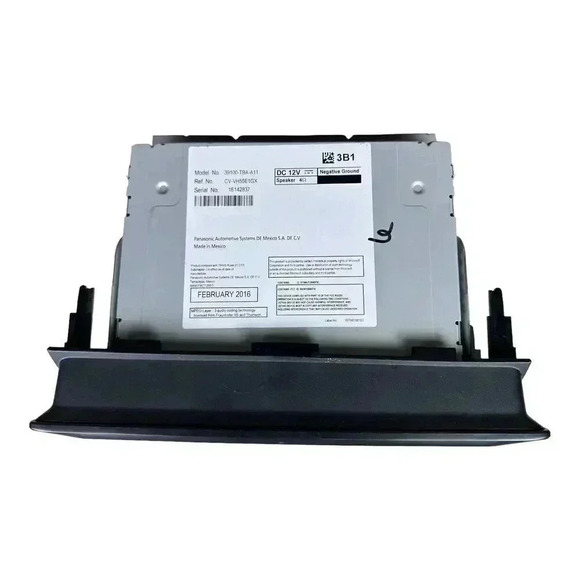 2016-2017 HONDA CIVIC RADIO RECEIVER DISPLAY SCREEN 5" BLUETOOTH 39100-TBG-A11 - Picture 7 of 9